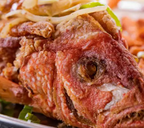 Pescado frito